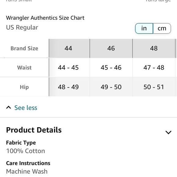 Wrangler Men’s Twill Cargo Shorts NWT - Picture 5 of 5